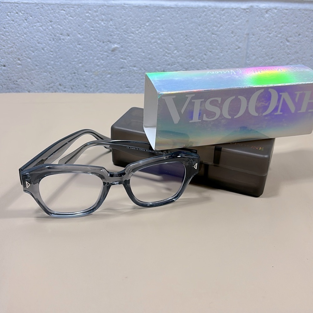 NWT Viso one fashion blue light blocking glasses​​​​​​​​